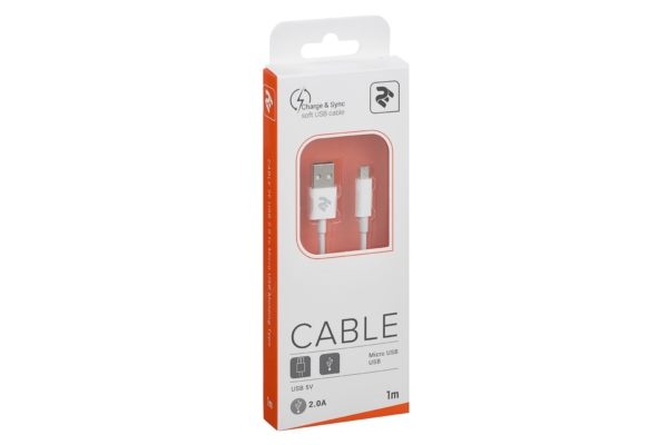 Кабель USB 2.0 to Micro USB, Molding Type