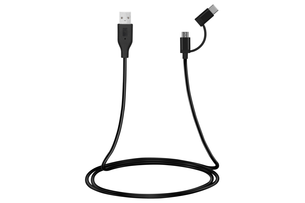 Кабель 2E USB to Micro+Type C