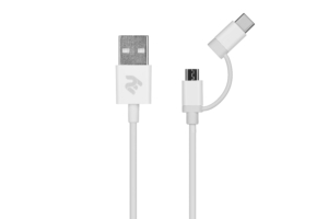 2E Cable USB to Micro+Type C