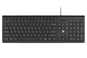 Клавіатура 2E KM1020 Slim Black
