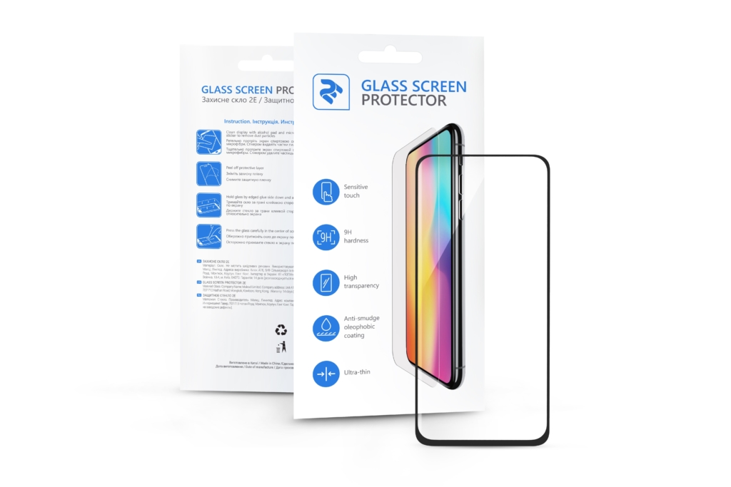 Защитное стекло 2E Basic для Huawei Y6 Pro 2019/Y6 2019/Honor Play 8A, 3D FG, Black