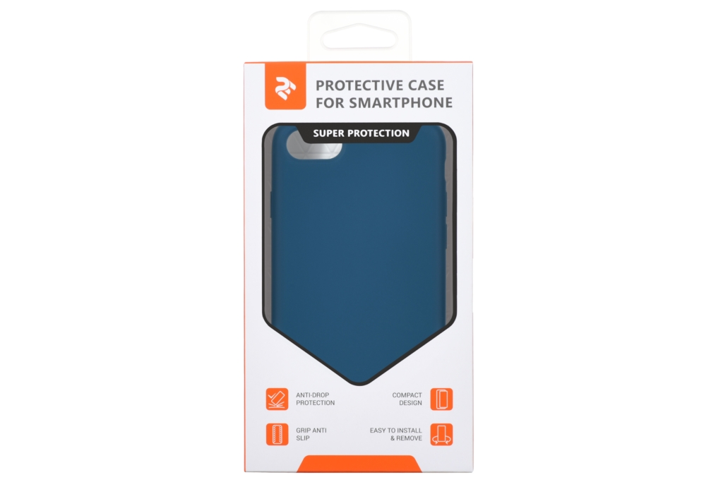 2Е Case for Apple iPhone 7/8, Liquid Silicone, Starblue