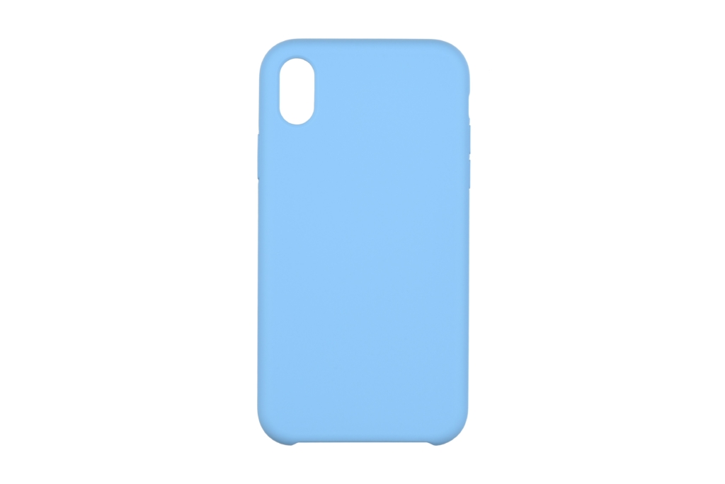 2Е Case for Apple iPhone XR, Liquid Silicone, Skyblue