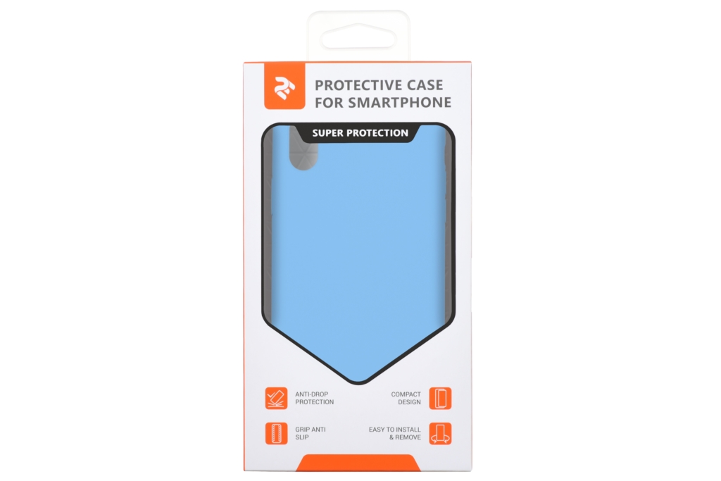 2Е Case for Apple iPhone XR, Liquid Silicone, Skyblue