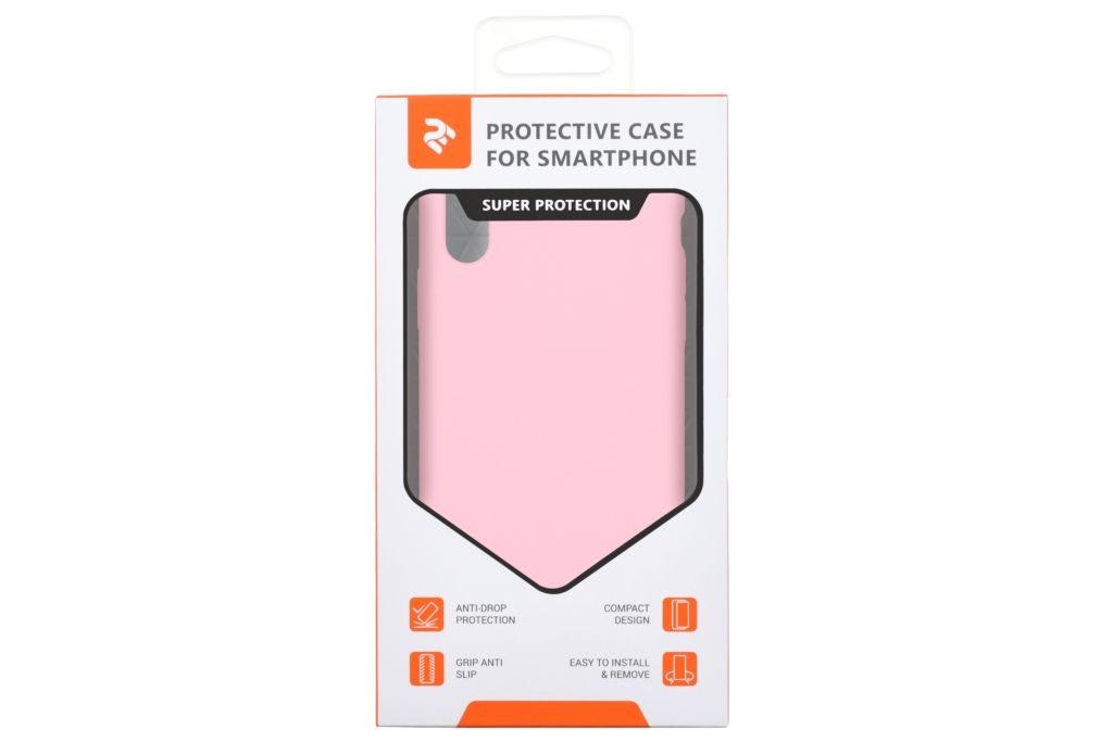 Чехол 2Е для Apple iPhone XS, Liquid Silicone, Rose Pink