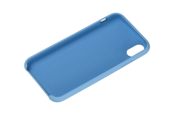Чохол 2Е для Apple iPhone XS, Liquid Silicone, Skyblue