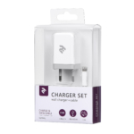 Мережевий ЗП USB Wall Charger+кабель Lightning, White