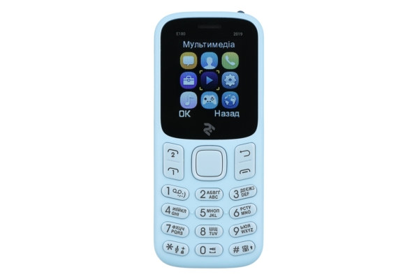 Mobile Phone 2E E180 2019 DualSim Blue