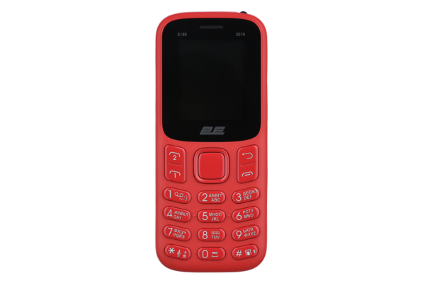 2E Мобільний телефон E180 2019 2SIM Red