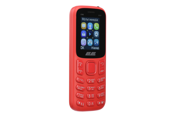 2E Мобільний телефон E180 2019 2SIM Red