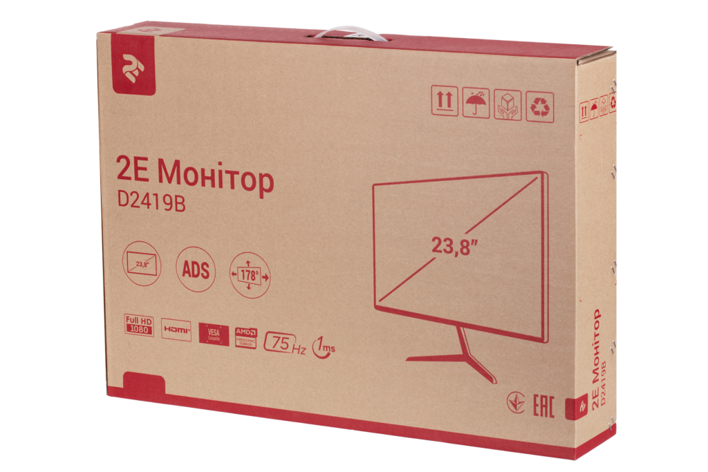 Monitor 2E D2419B Black