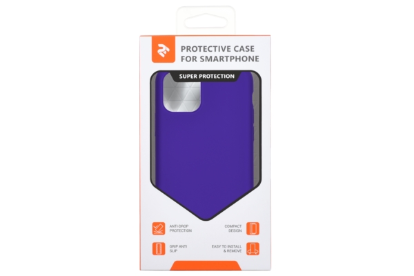 Чехол 2Е для Apple iPhone 11, Liquid Silicone, Dark Purple