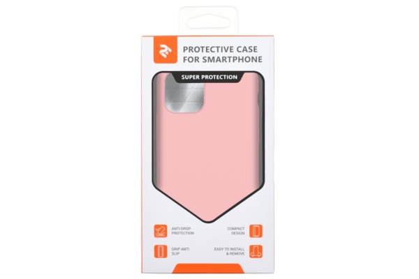 Чохол 2Е для Apple iPhone 11, Liquid Silicone, Pink