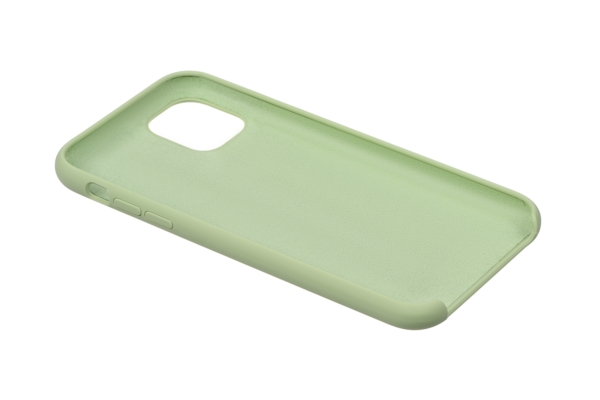 2Е Case for Apple iPhone 11 Pro Max, Liquid Silicone, Light Green