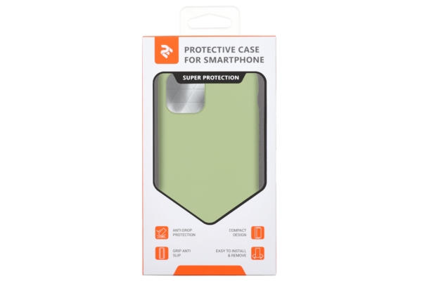 Чехол 2Е для Apple iPhone 11 Pro, Liquid Silicone, Light Green