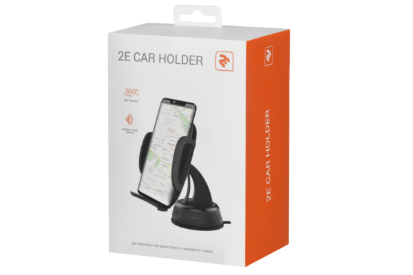 Car Holder 2E CH0101, Black