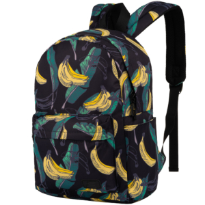 2E Рюкзак, TeensPack Bananas, чорний