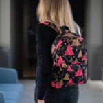 Рюкзак для ноутбука 2Е BPT6114BK, TeensPack Triangles 13″, Black