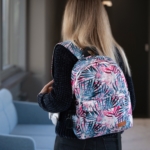 Laptop backpack 2E BPT6114PK, TeensPack Palms, Pink