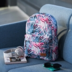 Laptop backpack 2E BPT6114PK, TeensPack Palms, Pink