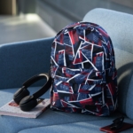 Рюкзак для ноутбука 2E BPT6114RB, TeensPack Absrtraction, Red/Blue