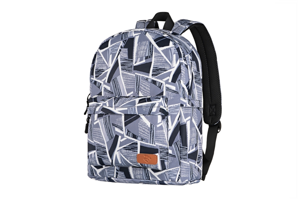 Laptop backpack 2E BPT6114GA, TeensPack Absrtraction 13″, Grey
