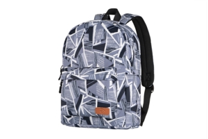 Laptop backpack 2E BPT6114GA, TeensPack Absrtraction 13″, Grey