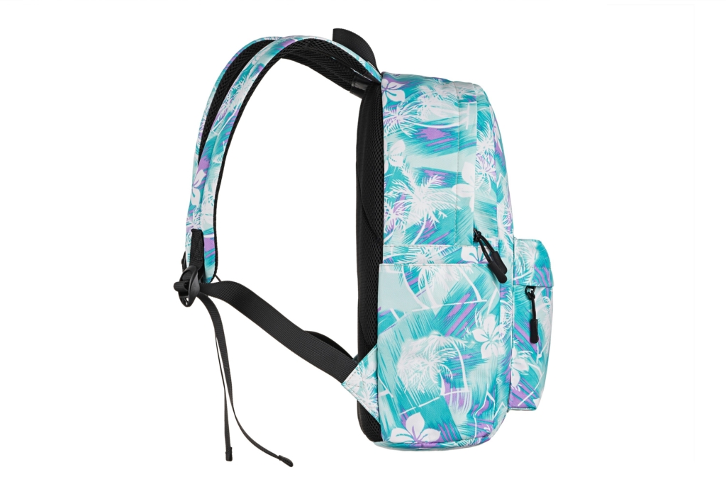Рюкзак для ноутбука 2E BPT6114GB, TeensPack Wildflowers, Green/Blue