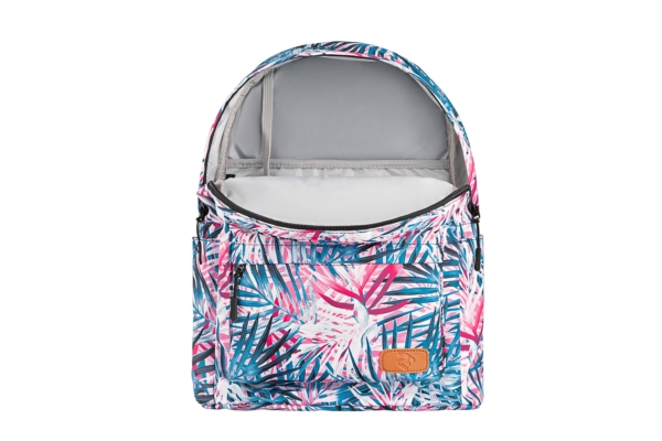 Laptop backpack 2E BPT6114PK, TeensPack Palms, Pink
