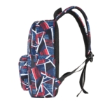 Рюкзак для ноутбука 2E BPT6114RB, TeensPack Absrtraction, Red/Blue