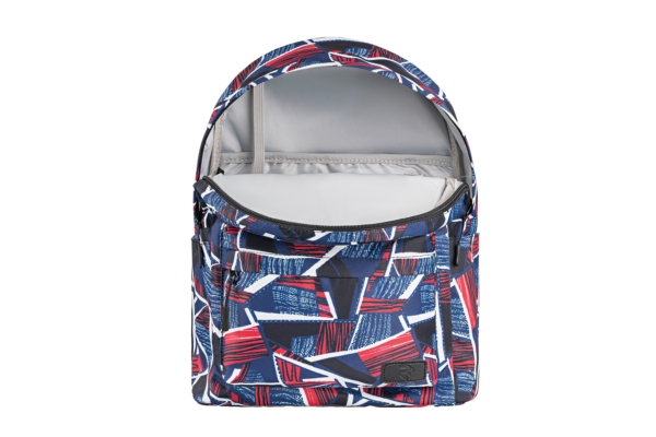 Рюкзак для ноутбука 2E BPT6114RB, TeensPack Absrtraction, Red/Blue