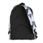 Laptop backpack 2E BPT6114WT, TeensPack Triangles 13″, White