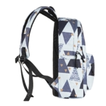 Laptop backpack 2E BPT6114WT, TeensPack Triangles 13″, White