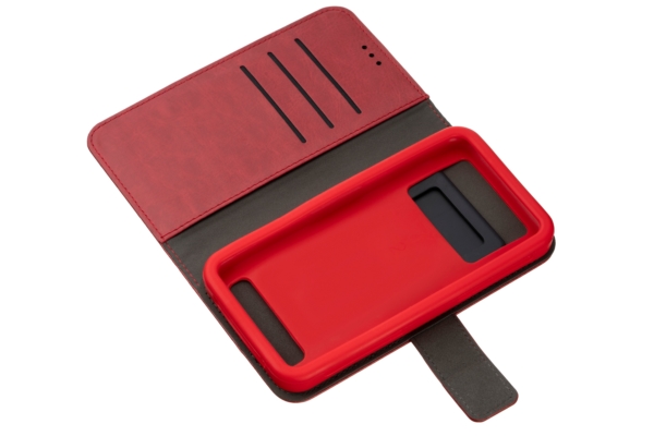 Чохол 2E Eco Leather універсальний для смартфонів з діагоналлю 4.5-5″, Red