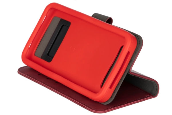 2E Silk Touch Universal Case for smartphones up to 4.5-5″, Сarmine red