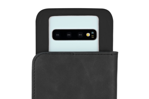 Чохол 2E Silk Touch універсальний для смартфонів з діагоналлю 5.5-6″, Smoky black