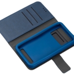 Чохол 2E Eco Leather універсальний для смартфонів з діагоналлю 6-6.5″, Navy