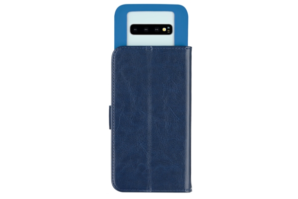 Чохол 2E Eco Leather універсальний для смартфонів з діагоналлю 6-6.5″, Navy