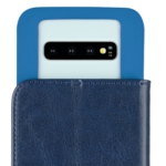 Чохол 2E Eco Leather універсальний для смартфонів з діагоналлю 6-6.5″, Navy