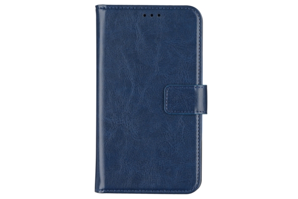 Чехол 2E Eco Leather универсальный для смартфонов с диагональю 6-6.5″, Navy