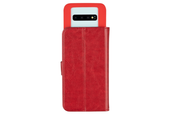 Чохол 2E Eco Leather універсальний для смартфонів з діагоналлю 6-6.5″, Red