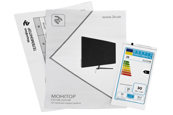 Monitor 2E E2219B Black