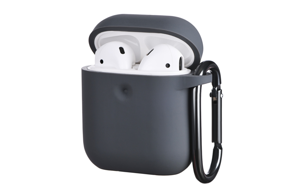 Чехол 2Е для Apple AirPods, Pure Color Silicone (3.0mm), Carbon Gray