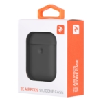Чехол 2Е для Apple AirPods, Pure Color Silicone (3.0mm), Carbon Gray