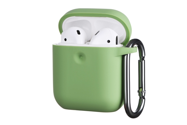 Чохол 2Е для Apple AirPods, Pure Color Silicone (3.0mm), Light green