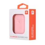 2E earphone case for AirPods, Pure Color Silicone (3.0mm), Light pink