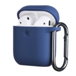 2E earphone case for AirPods, Pure Color Silicone (3.0mm), Navy