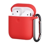 2E earphone case for AirPods, Pure Color Silicone (3.0mm), Red