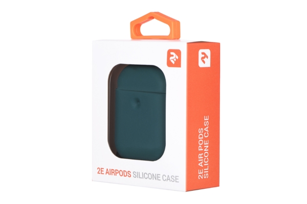 Чохол 2Е для Apple AirPods, Pure Color Silicone (3.0mm), Star Blue