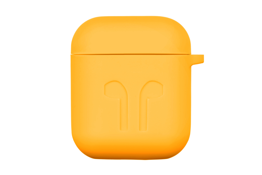 Чохол 2Е для Apple AirPods, Pure Color Silicone Imprint (1.5mm), Yellow